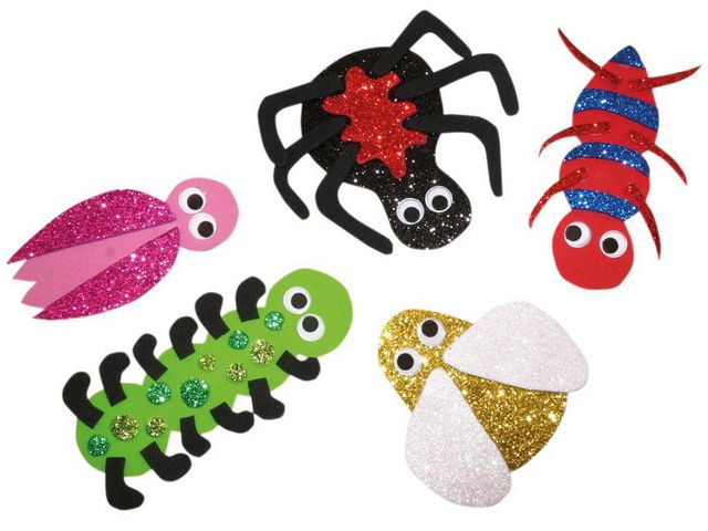 Mossgummi glitter 20x30cm 10/fp